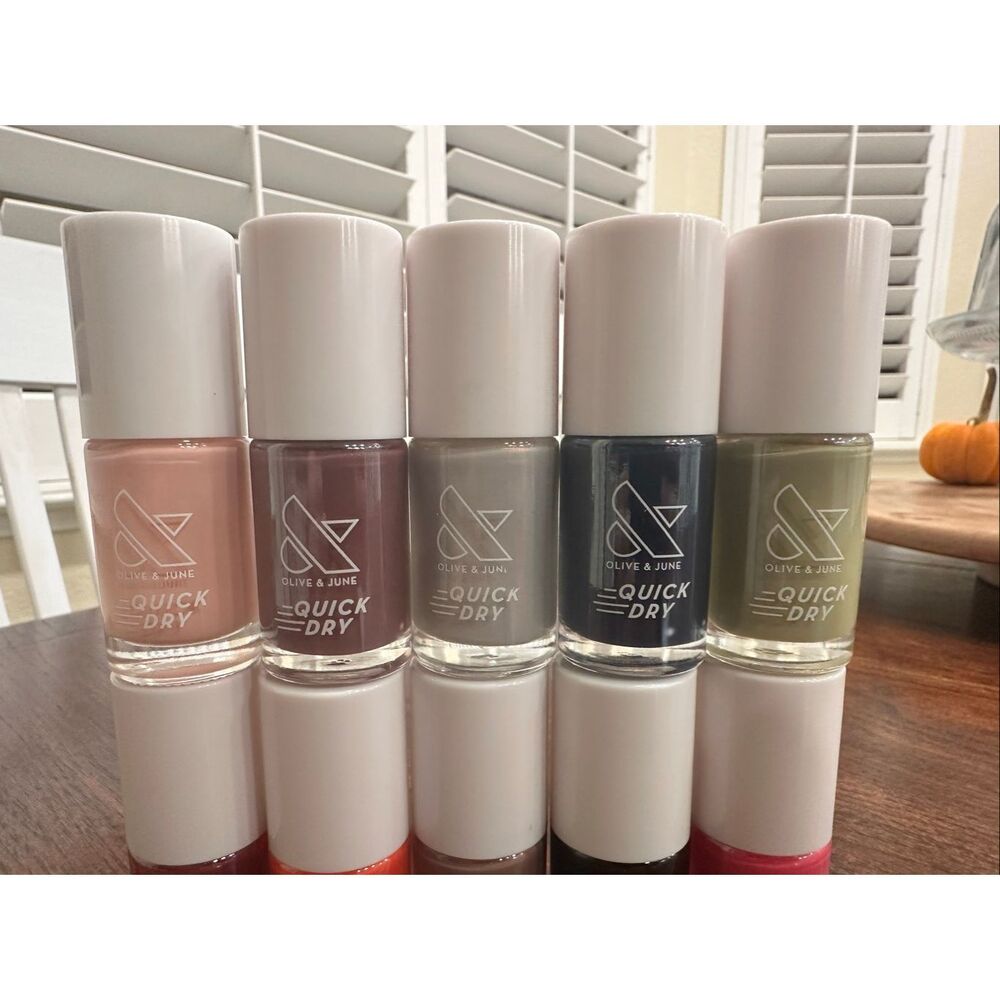 Olive and June 10x Quick Dry Nail Polish Multiple Colors New - Picture 2 of 6